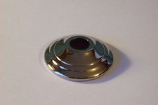 1 1/2" NICKEL FINISH BRASS VASE CAP LAMP PART NEW 56561J