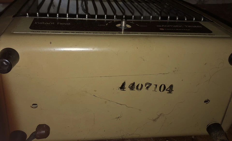 Dirty! Vintage Toastmaster Space Heater - Изображение 3 из 3