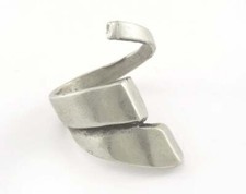 Ring Adjustable Ring antique silver plated brass Wrap Women Fashion Handmade