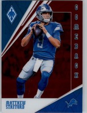 2019 Panini Phoenix Comeback Red #7 Matthew Stafford /299 - NM-MT