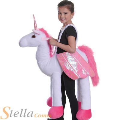 Girls Kids Unicorn Fantasy Riding Stand 