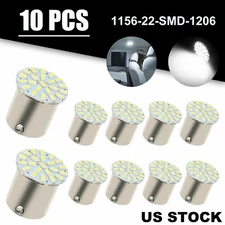 10x 1156 Interior LED Bulbs For 2008-17 Freightliner Cascadia Sleeper Cab Light