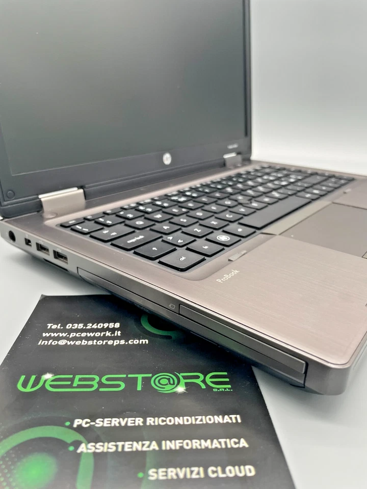 HP 6460B PROBOOK I5-2520M 4GB RAM 320GB HDD 14" HD GAR 1 ANNO - Immagine 2 di 4