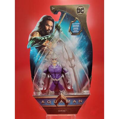 Mattel DC Aquaman Movie Orm Atlantean Trident 6