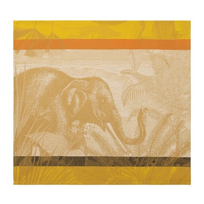 Le Jacquard Français Servietten (4x Set) Sinharâja Fauve 50x50 cm Baumwolle