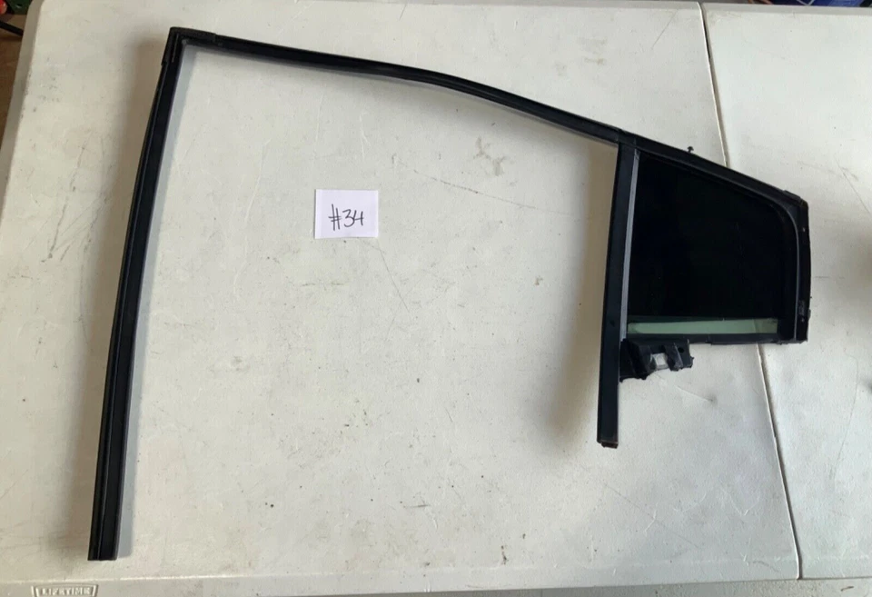 2018 DODGE CHARGER REAR RIGHT PASSENGER DOOR QUARTER GLASS WINDOW OEM Foto 3 de 4