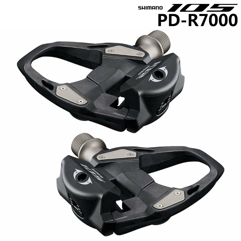 Shimano 105 PD-R7000 Carbon Fiber SPD-SL Clipless Pedal Road Bike SH11 Cleat Set