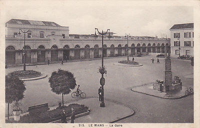 CPA LE MANS LA GARE