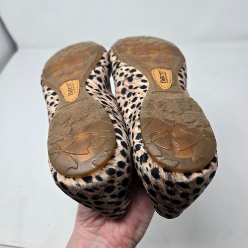 Born Womens 6M Lilly Leopard Print Ballet Flats Dressy Casual Office - Picture 10 of 10