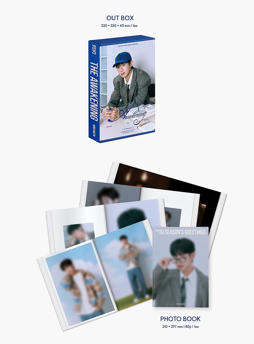 JUNG HAE IN 2025 SEASON'S GREETINGS/Calendar+Planner+Poster+