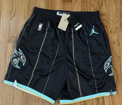 Men's Charlotte Hornets Nike Jordan City Edition Swingman Shorts 42 XL 
