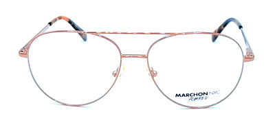 MARCHON - M8000 780 55/15/145 - ROSE GOLD - NEW Authentic EYEGLASSES Frame