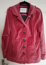 Weird Fish Velour Jacket, Ladies, Button Fastening Size 14 Casual, Holiday