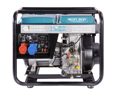 K&S Notstromaggregat 230V 400V Diesel Stromgenerator Notstromerzeuger 6.5kW ATS