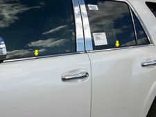 4pc Chrome Window Sill Trim Overlay Stainless Steel 2003-2009 Toyota 4runner