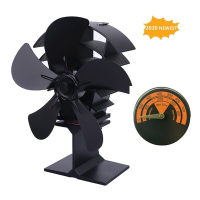 Magnetic Fireplace Fan Stove Thermometer for Log Wood Burner Temperature  Gauge | eBay