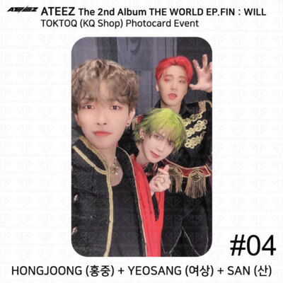 s-l400.jpg ATEEZ サン  ペンミTOKTOQ 限定  PVCトレカ付き