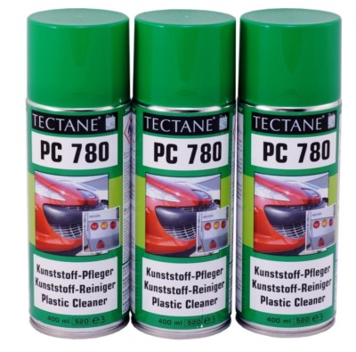Kunststoff PflegeSpray Tectane 3x400ml PC780 Silikonspray Auffrischer 