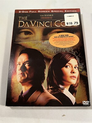 The Da Vinci Code DVD New Factory Sealed 2-Disc Full Screen Special Edition