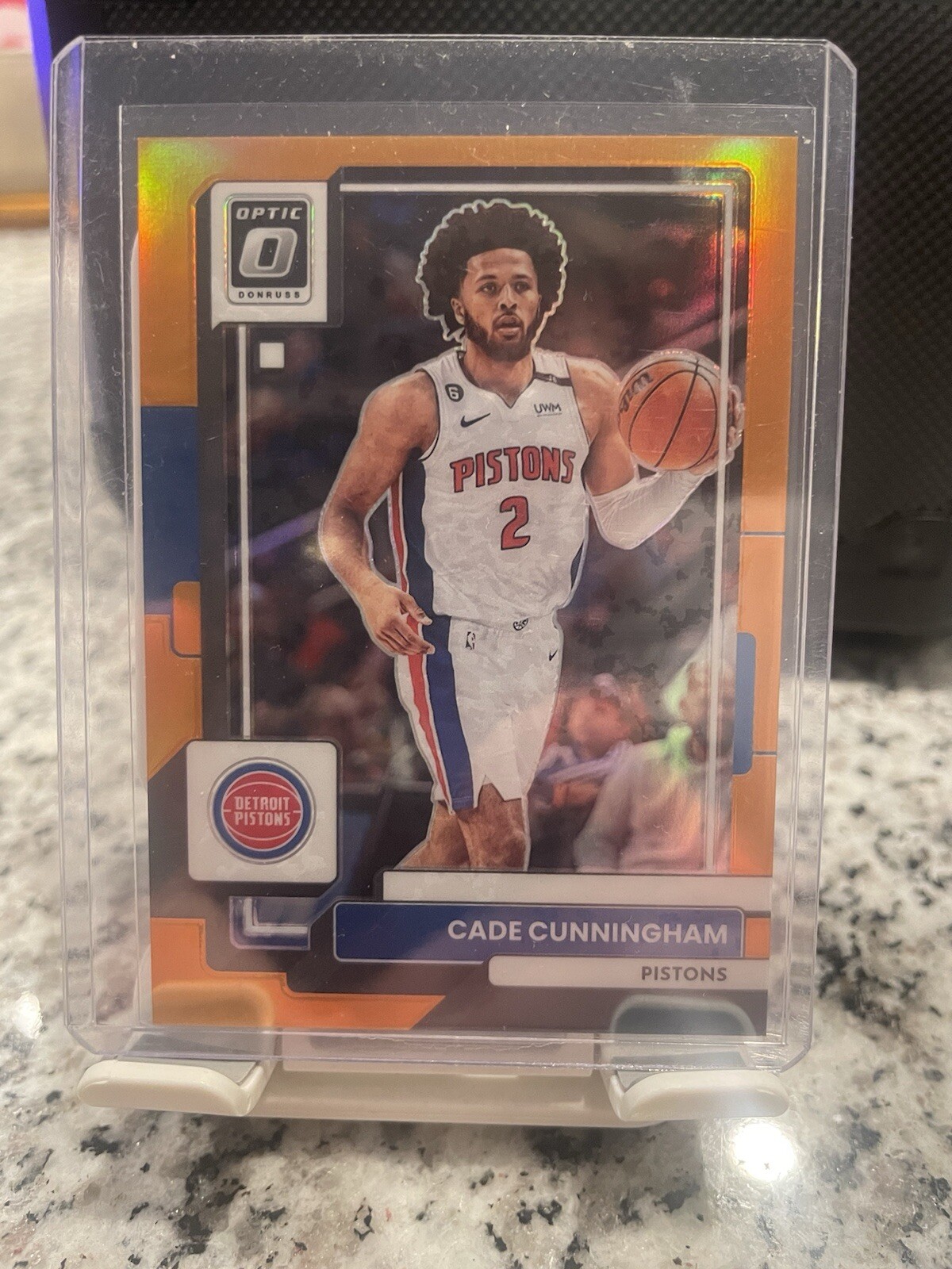 2022-23 Panini Donruss Optic - Orange Prizm #92 Cade Cunningham /199