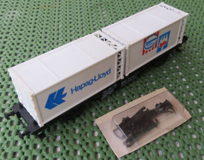 Faller AMS 440 -- Waggon mit Kühl - Container -- RAR -  #010520 (MA15)