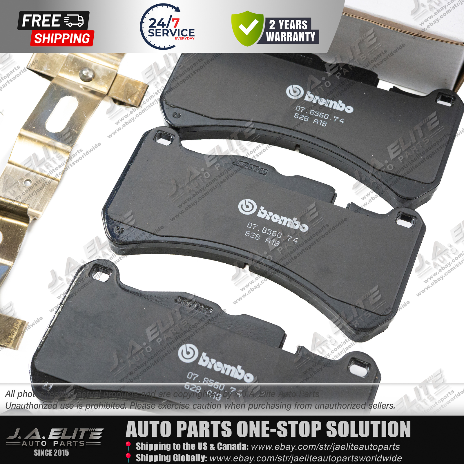 Genuine Maserati Front & Rear Brake Pad kit for Quattroporte GranTurismo GC 4.7L