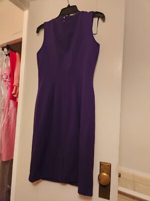 sheath dress purple Calvin Klein purple sheath dress size 4 Nwot