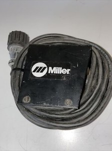 Miller RHC-14 Remote Hand Control With Lead Cord & Plug Welder Tig Mig Welding
