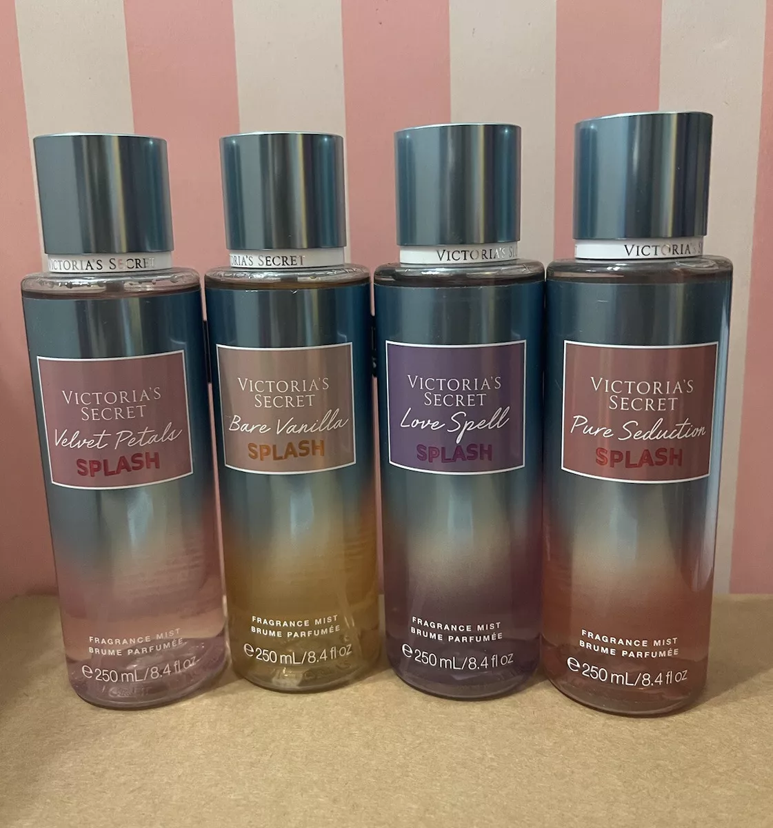 VICTORIA'S SECRET Lot 4 SPLASH-FRAGRANCE MIST Collection