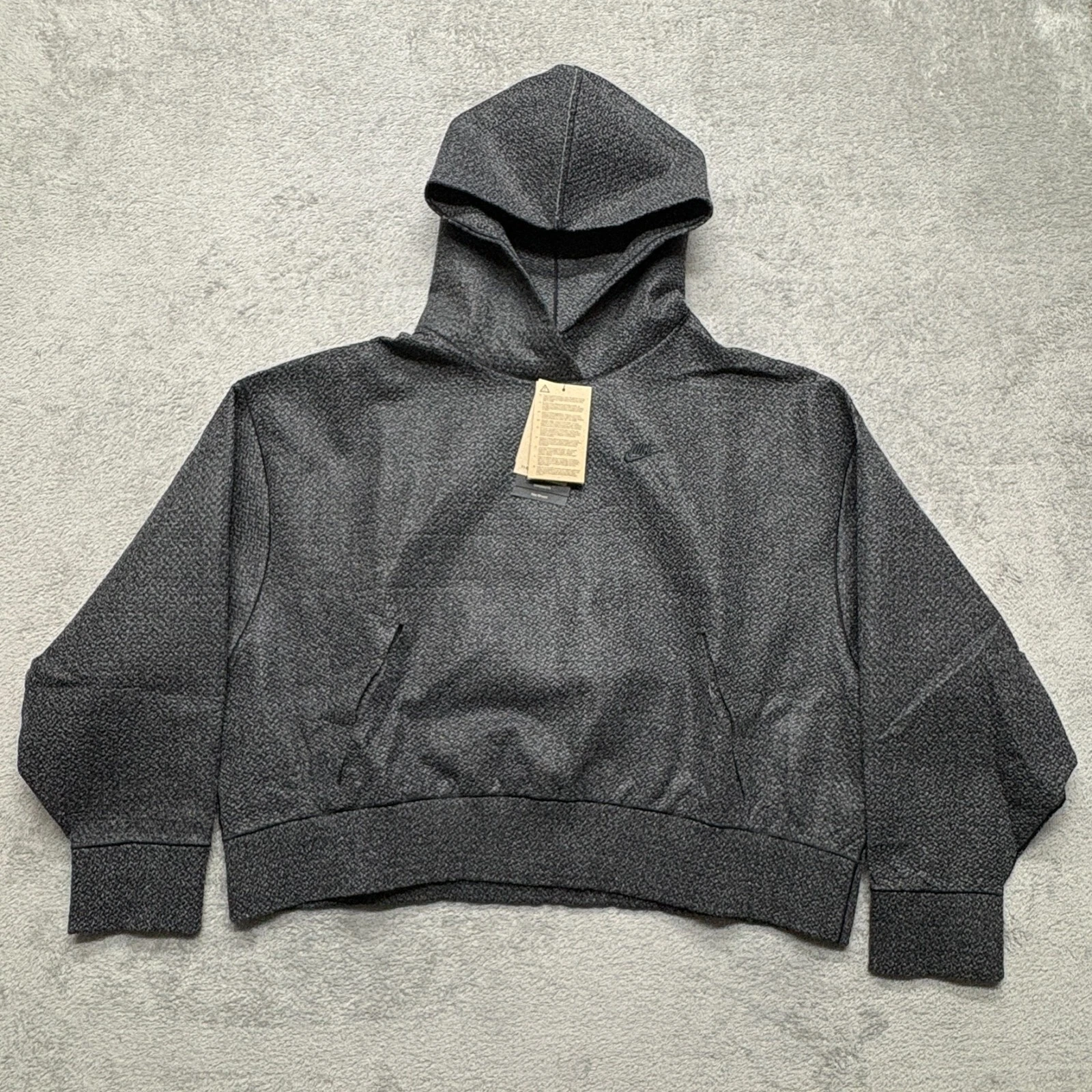 Nike Tech Pack Therma FitADV Pullover Hoodie Womens Medium Black DR0402