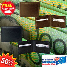 RFID Blocking Credit Card Holder New Leather Mens Money Cash Wallet Clip Purse