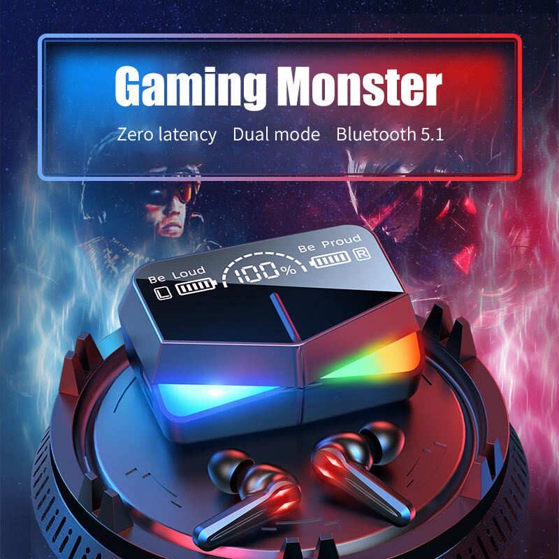 NEW TOUCH CAPACITIVE GAMING BLUETOOTH EARBUDS WITH BLUETOOH 5.1 US FAST SHIPPING
