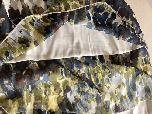 Women’s Byer California - B. Wear Blouse Women’s Blue Green Size XL - Picture 6 of 6