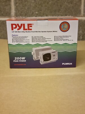 Pyle 3,5'' 200 W 3-WEGE WETTERFEST 200 W Marine wasserdicht Box Lautsprechersystem 