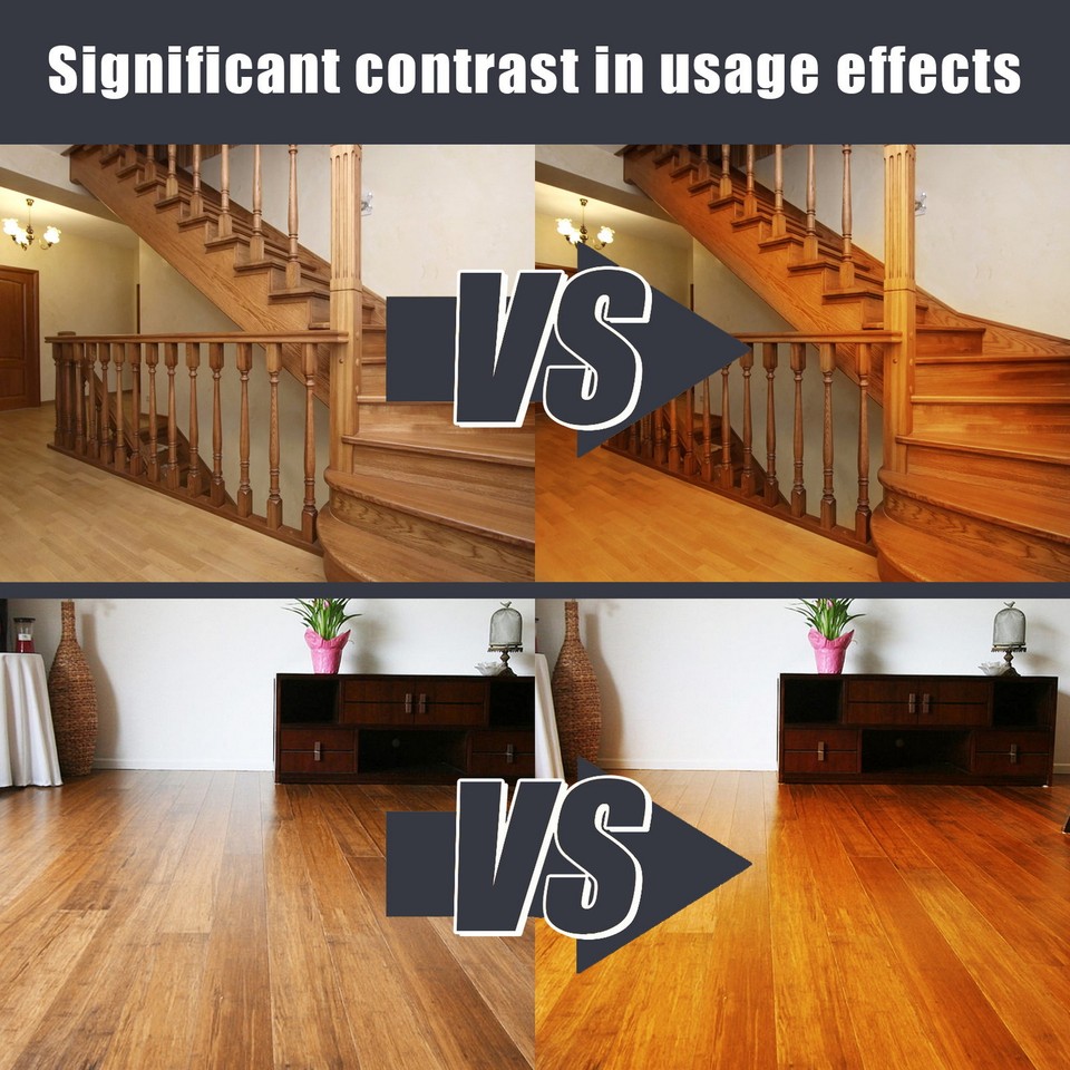 Wood Polish Protectant Grease Dirt Remover for Furniture Care Wax