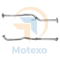 BM50196 Vorderes Abgasrohr Anschlussrohr-Set Edelstahl-Kit + 2 Jahre Garantie