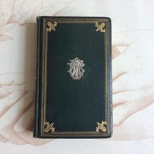 Nouveau Formulaire de Prières Chiffré MB en Argent 1892 Missel XIXè