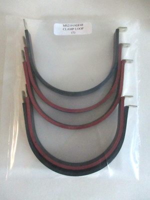 MS21919DF48 Large Clamp Loop - LOT OF 5