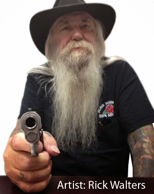 Black Market Art Rick Walters STILL Hates You Renowned Tattoo Artist  T-shirt Tee