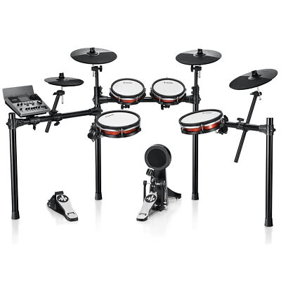 Donner DED-300X Professional Electric Drum With 900 Sounds 100 Drum Kit 50 Demo