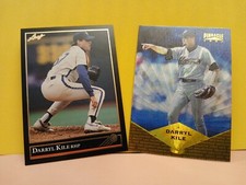 DARRYL KILE 1997 Pinnacle Museum Collection  1992 Leaf Black Gold