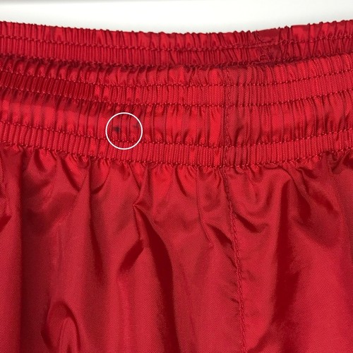 Pantalones deportivos Adidas vintage para hombre XL rojos cortavientos de nailon forrados de malla deportivos años 90’s - Imagen 19 de 23
