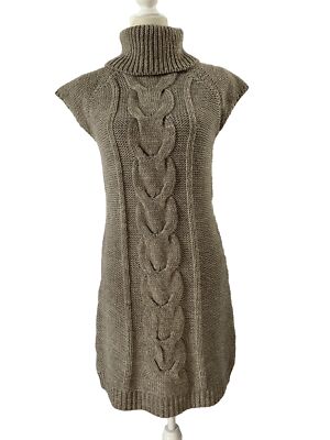 cable knit black dress Theory Sleeveless Cable-Knit Midi Dress main image 1