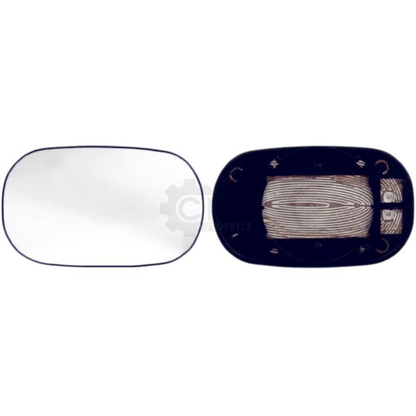 Alkar Spiegelglas AußEnspiegel Links Rechts Passend FüR Ford KA Rb_ Van RB-image