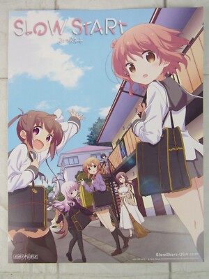 Aniplex Slow Start Anime Poster (8 1/2 in. x 11 in.)