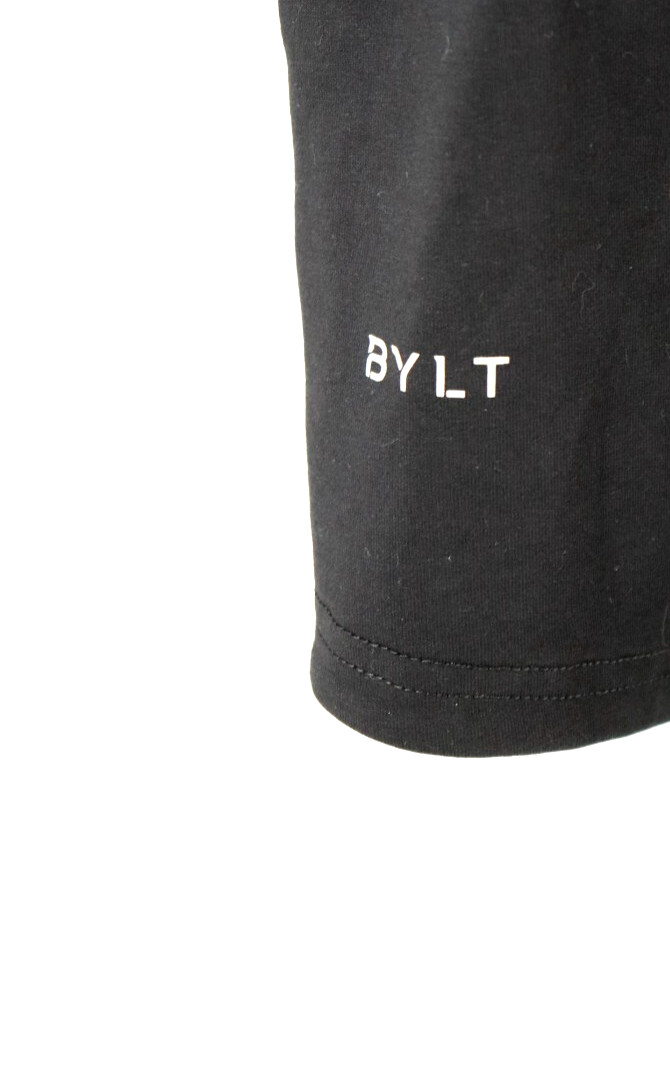 BYLT Shirt Mens XXXL Drop Cut Lux T-Shirt Gym Performance Active Black 3XL New *
