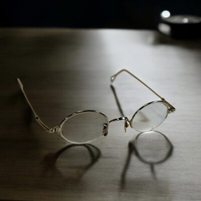 Vintage Lunor V ST mod 100 Half Rim Germany Eyeglass Frames | eBay