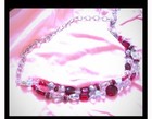 White House Black Market NWT $68 XS/S Chain Belt Red Clear Crystals Silver Shiny — photo 5
