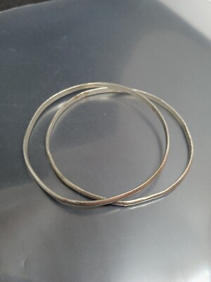 Silver Tone Bangle Bracelet