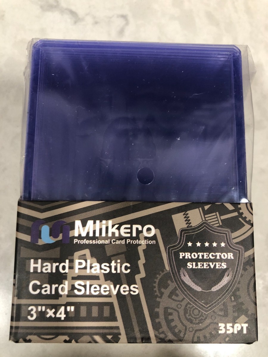 MLIKERO 25 Card Sleeves Top Loaders for Pokmon, Yugioh, And Sports Cards NEW MLIKERO 25 Card Sleeves Top Loaders for Pokmon, Yugioh, And Sports Cards NEW
